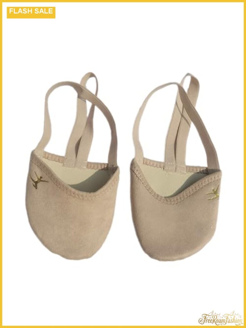 Half Soles Ballet Dance Shoes for Girls Women, Soft Sole, Gymnastics